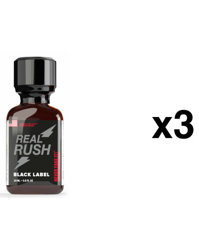 Real Rush Black Label 24ml x3 