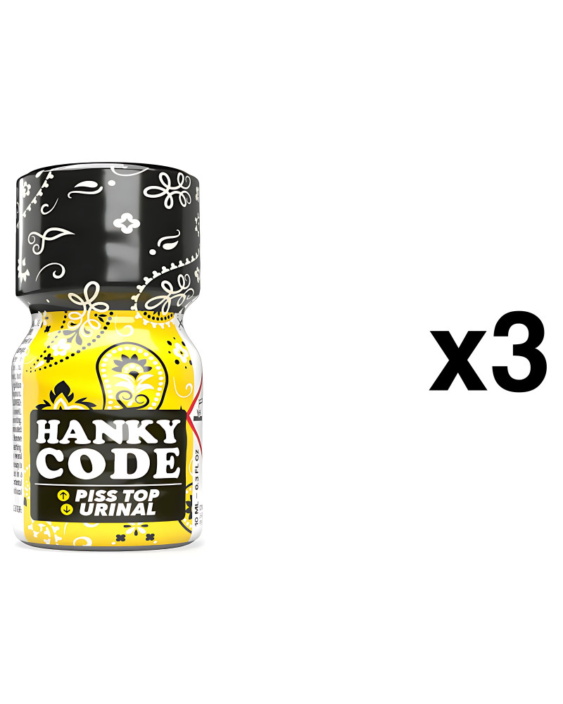 Hanky Code Jaune 10ml x3 