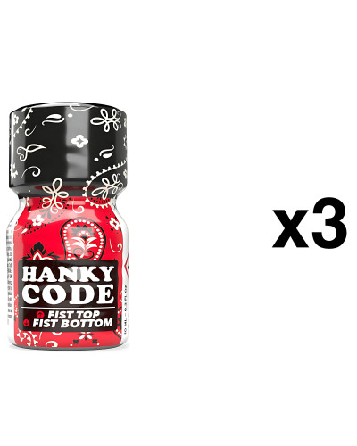 Hanky Code Rouge 10ml x3 