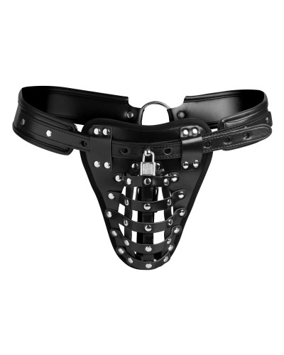 Cage de chasteté intégrale Simili 