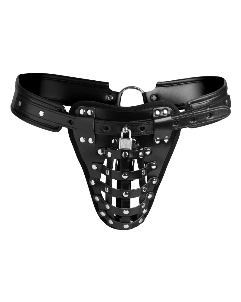 Cage de chasteté intégrale Simili 