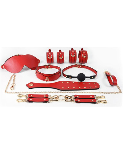 Kit SM 8 pièces Basicsm Rouge 