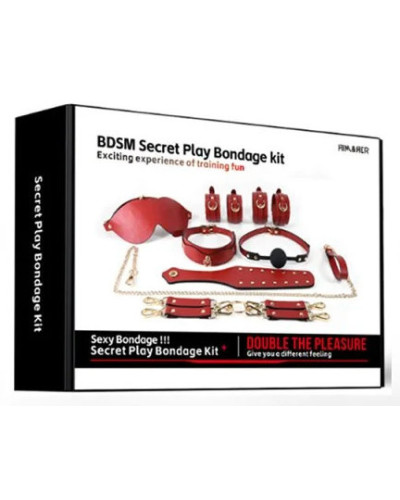 Kit SM 8 pièces Basicsm Rouge 