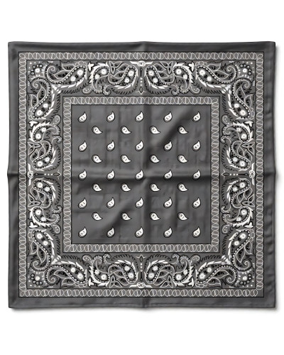 Foulard Bandana Hanky Code 58 x 58 cm Gris 