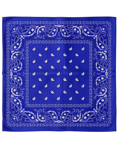Foulard Bandana Hanky Code 58 x 58 cm Bleu 