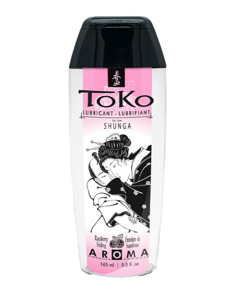  Lubrifiant aromatisé Shunga Toko Émotion de framboise 165ml 