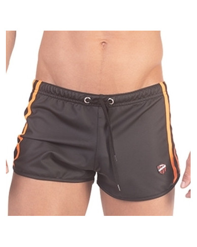 Short BYRON Laboratory Noir-Orange 