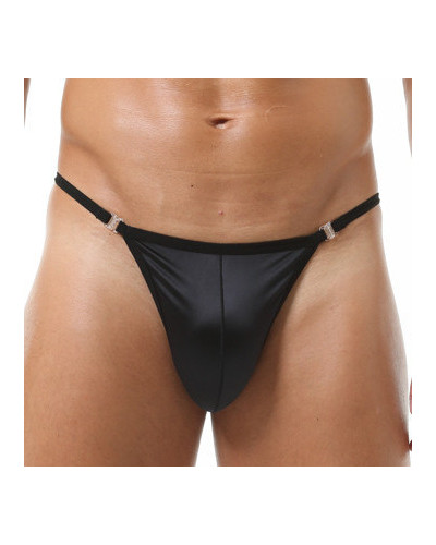 String Satin Up Noir 