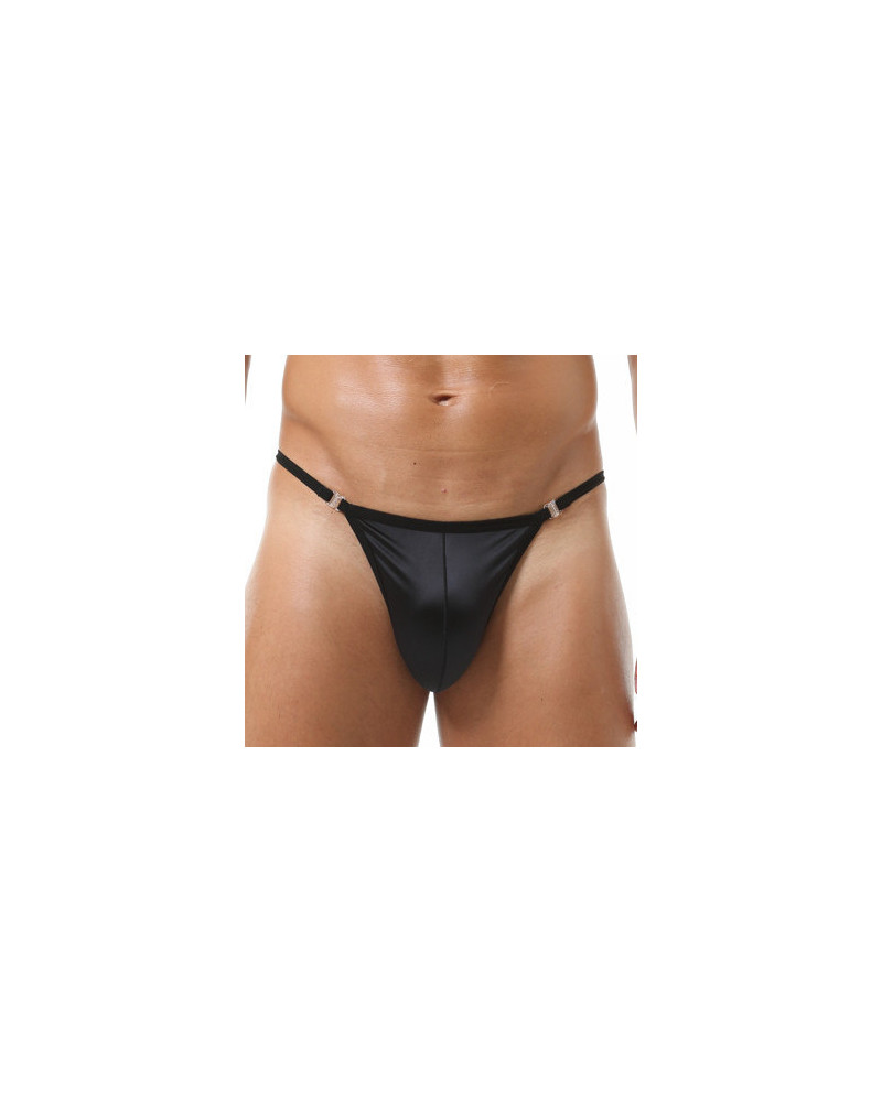String Satin Up Noir 