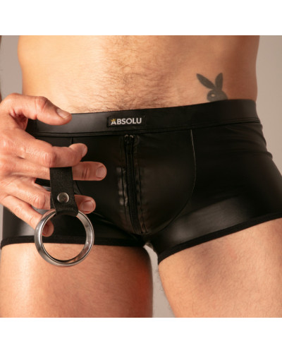 Boxer avec Zip Master Noir 