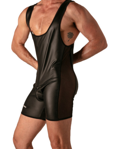Singlet avec Zip Rebel Noir 