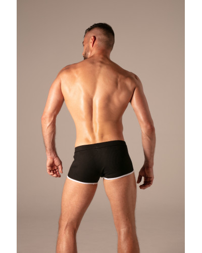 Boxer Rib Zip Noir 