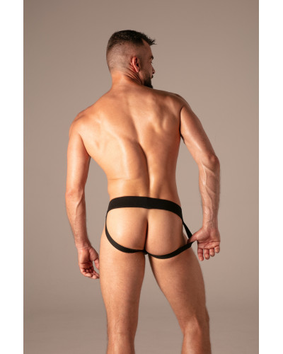 Jockstrap Rib Zip Noir 