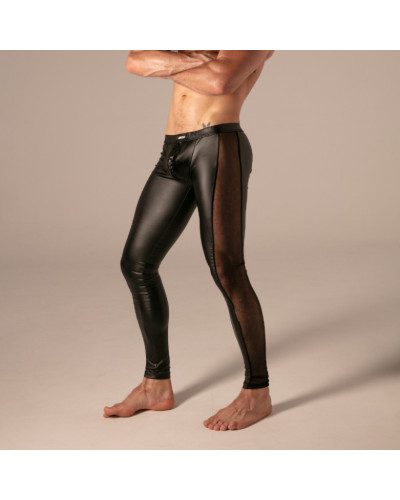 Legging avec Zip Rebel Noir 