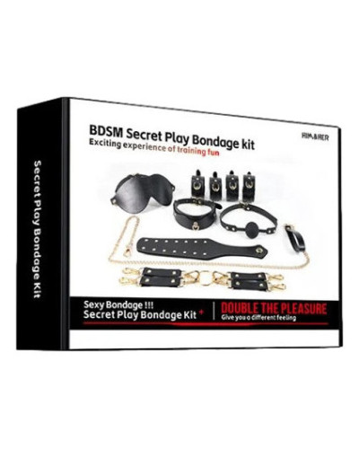Kit SM 8 pièces Basicsm Noir 
