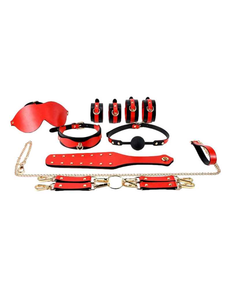 Kit SM 8 pièces Basicsm Rouge-noir 