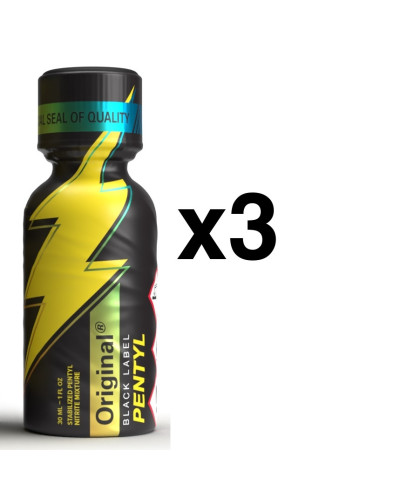 ORIGINAL Black Label 30ml x3 