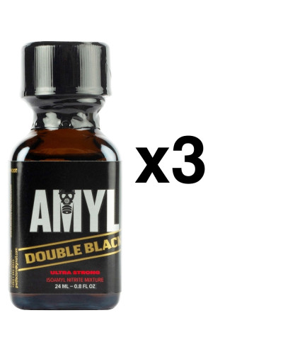 AMYL DOUBLE BLACK 24ml x3 