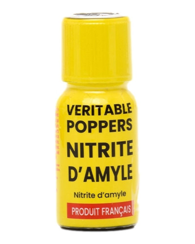 Veritable Poppers Nitrite d'Amyle 15ml 