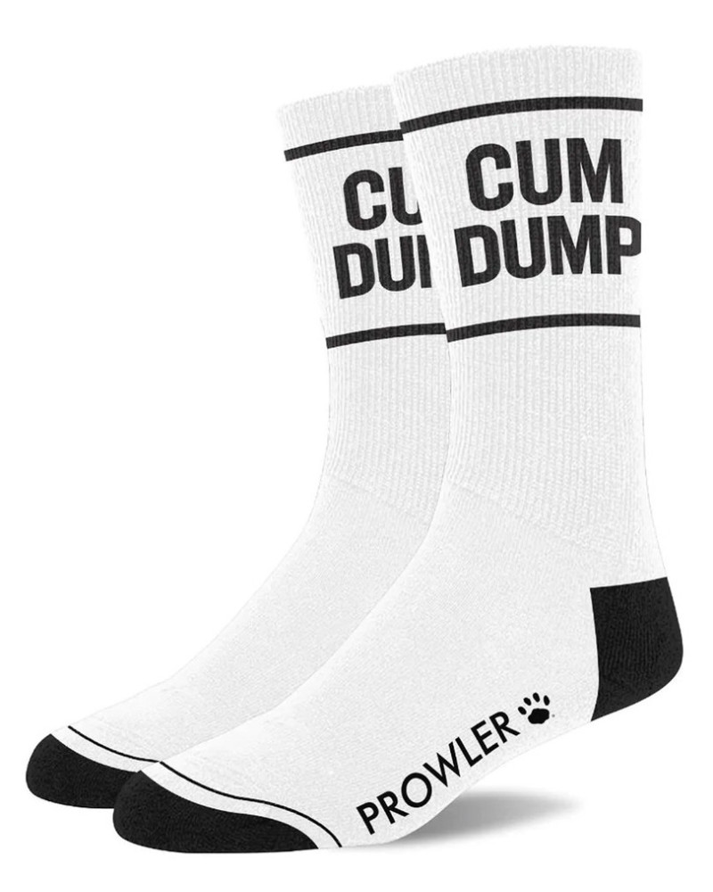 Chaussettes Cum Dump Blanches 