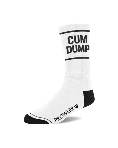 Chaussettes Cum Dump Blanches 