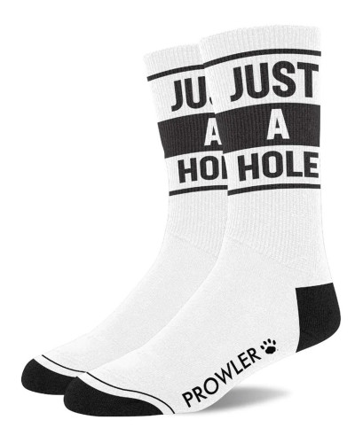 Chaussettes JUST A HOLE Blanches 