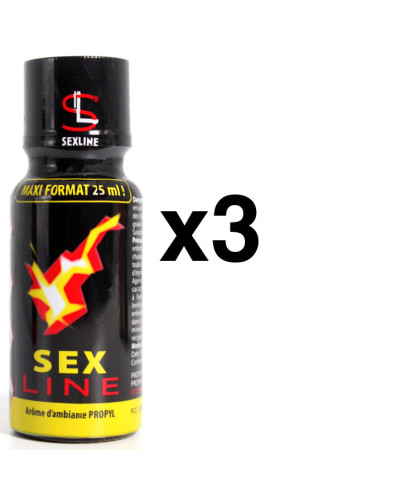 SEXLINE PROPYL Jaune 25ml x3 