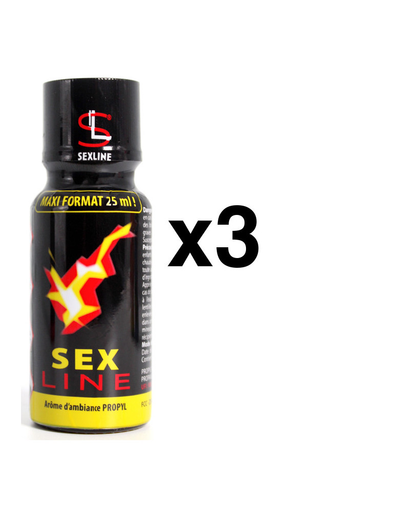SEXLINE PROPYL Jaune 25ml x3 