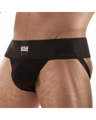 Jockstrap Basic Sergey Noir  Couleur principale:Noir Composition:coton (95%) - élasthanne (5%)