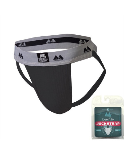 Jockstrap Original Waist 2 Band Noir  Couleur principale:Noir