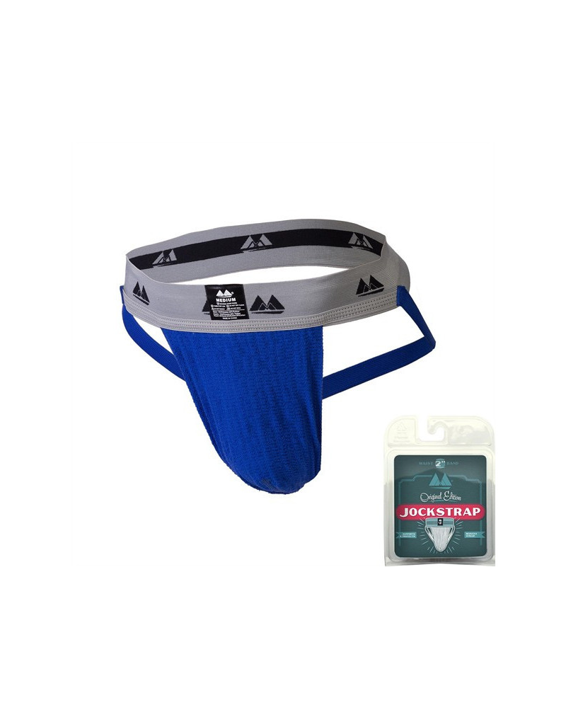 Jockstrap Original Waist 2 Band Bleu  Couleur principale:Bleu