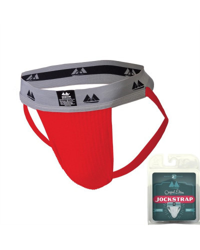Jockstrap Original Waist 2 Band Rouge  Couleur principale:Rouge
