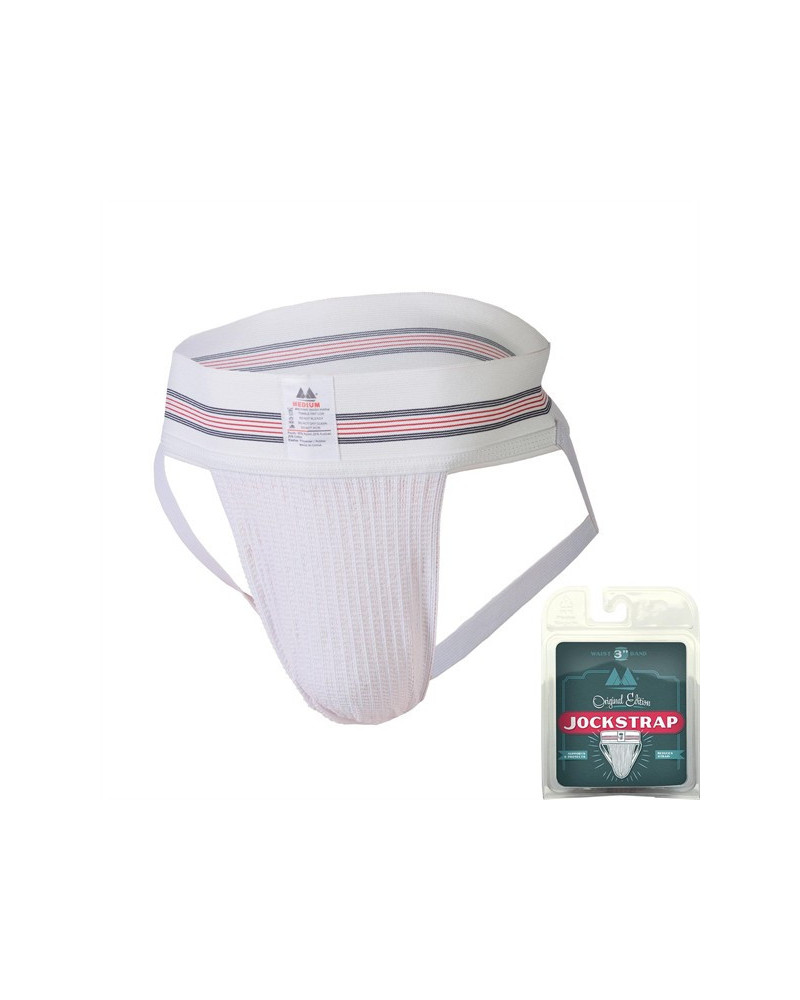 Jockstrap Original Waist 3 Band Blanc  Couleur principale:Blanc