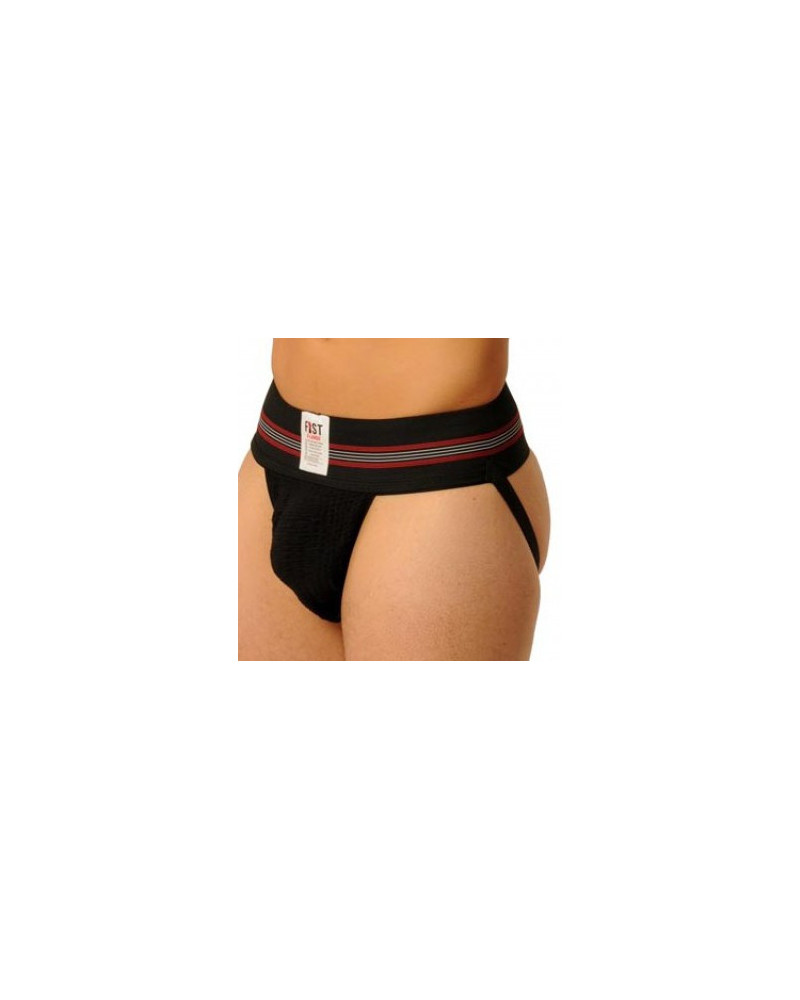 Jockstrap Fist Large Bande Noir  Couleur principale:Noir