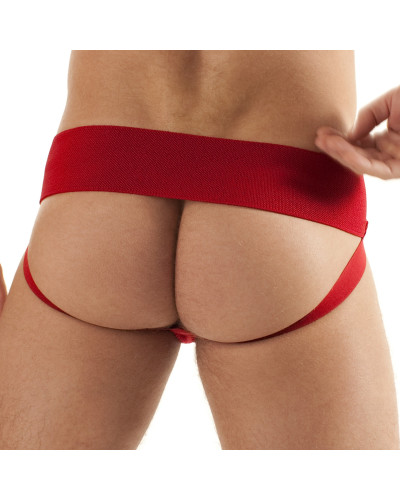 Jockstrap Basic Sergey Rouge  Couleur principale:Rouge Composition:coton (95%) - élasthanne (5%)