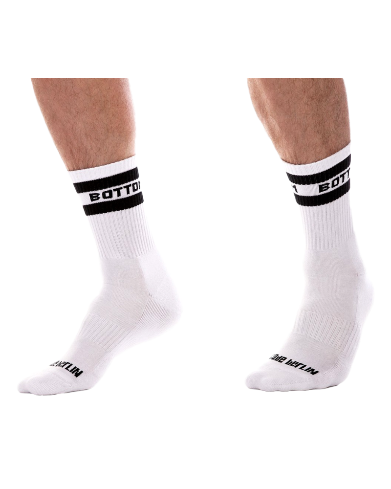 Chaussettes basses BOTTOM  Couleur principale:Blanc