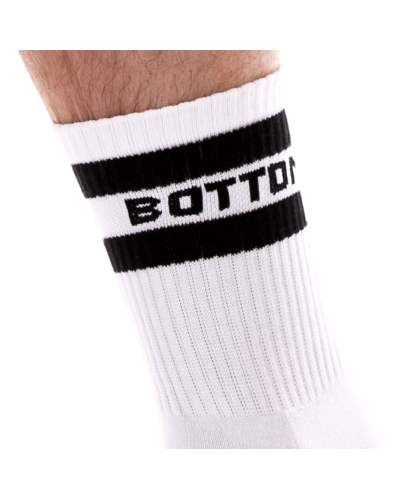 Chaussettes basses BOTTOM  Couleur principale:Blanc