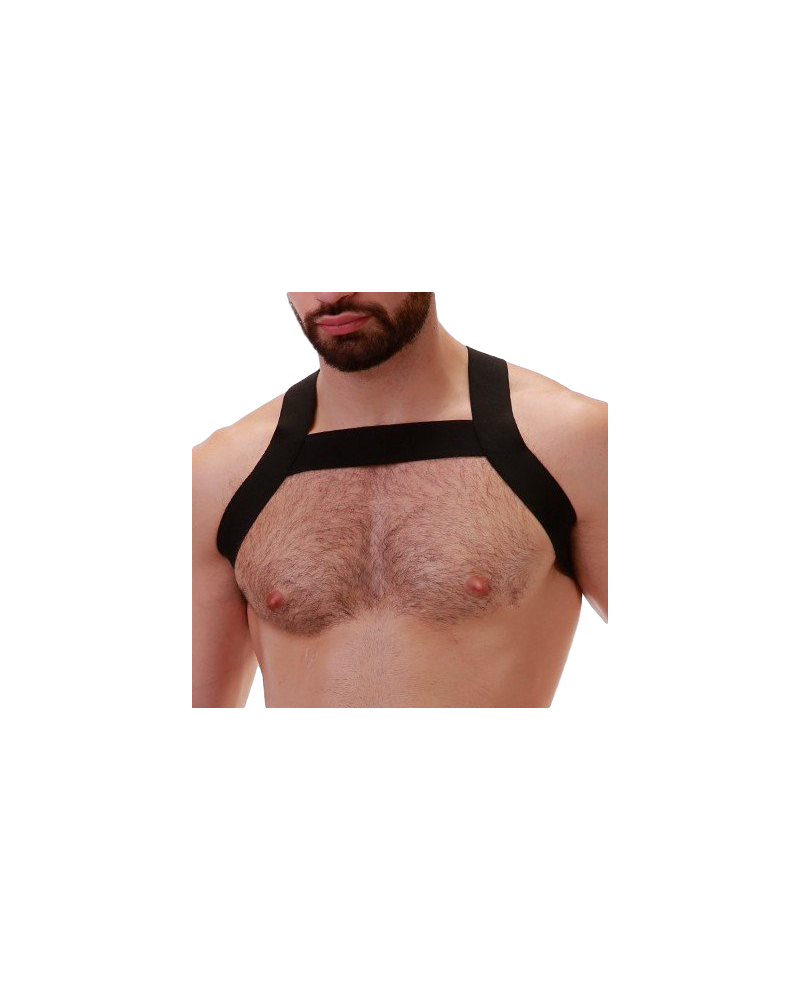 Harnais élastique Matt Noir  Couleur principale:Noir