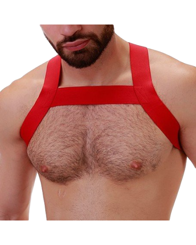 Harnais Élastique MATT Rouge  Couleur principale:Rouge