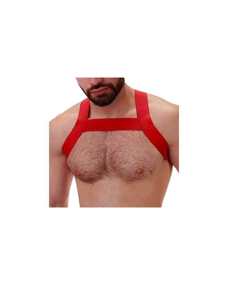 Harnais Élastique MATT Rouge  Couleur principale:Rouge