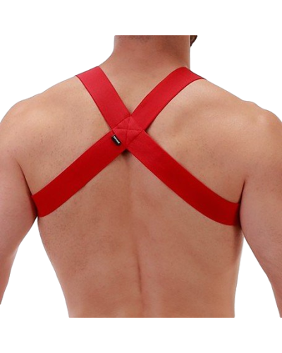 Harnais Élastique MATT Rouge  Couleur principale:Rouge