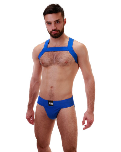 Harnais en élastique Matt Bleu  Couleur principale:Bleu