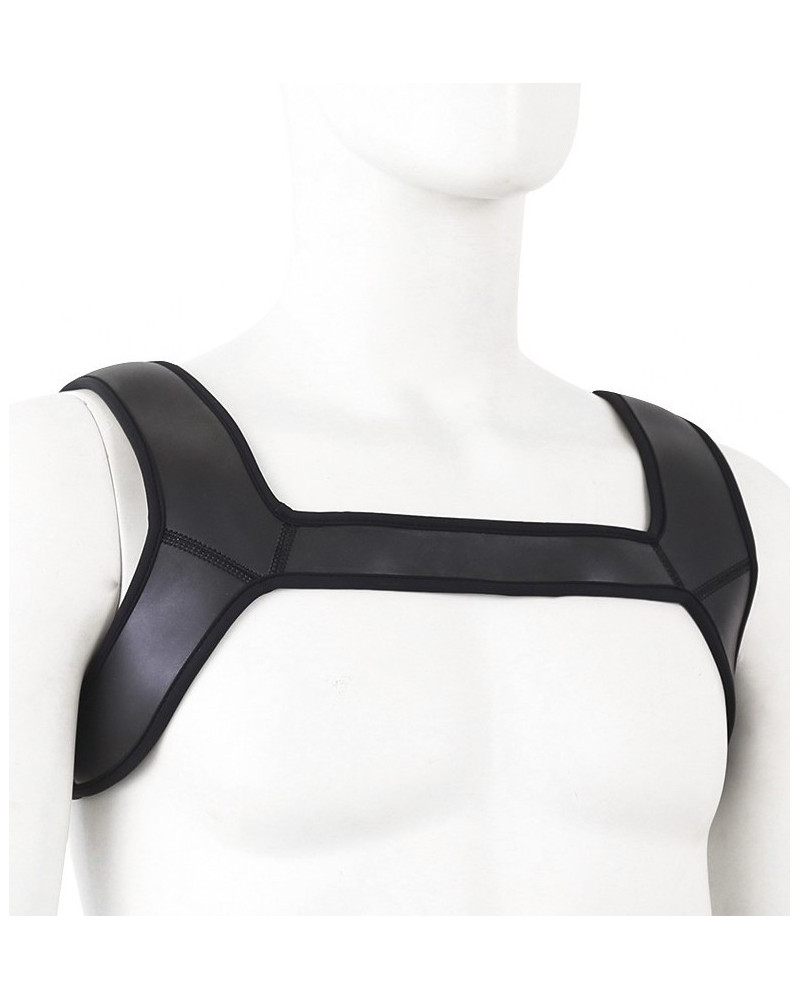 Harnais néoprène Protector Muscle Noir  Couleur principale:Noir