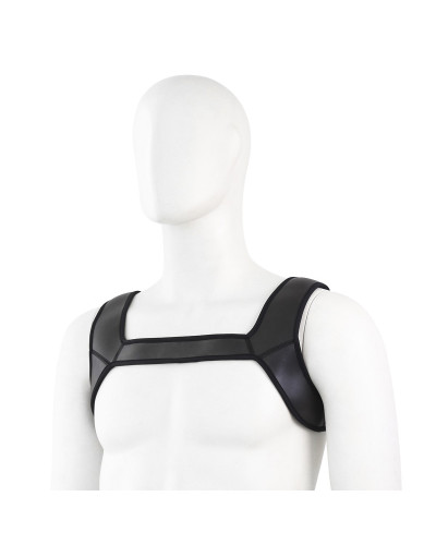 Harnais néoprène Protector Muscle Noir  Couleur principale:Noir