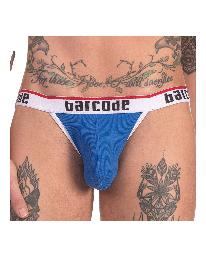 Jockstrap Cosme Bleu  Couleur principale:Bleu