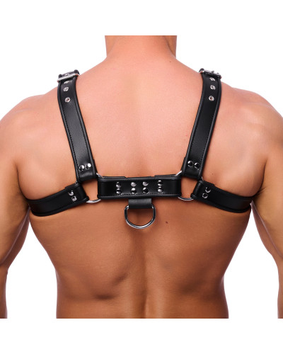 Harnais en cuir premium noir  Couleur principale:Noir