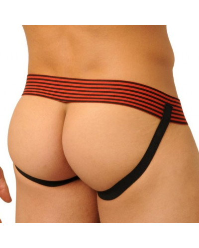 Jockstrap Fist Leather Rouge  Couleur principale:Rouge