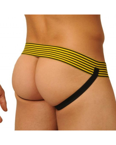 Jockstrap Fist Leather Jaune  Couleur principale:Jaune