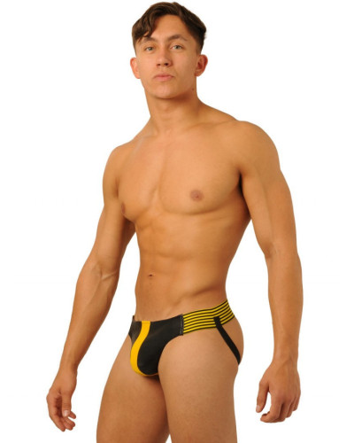 Jockstrap Fist Leather Jaune  Couleur principale:Jaune