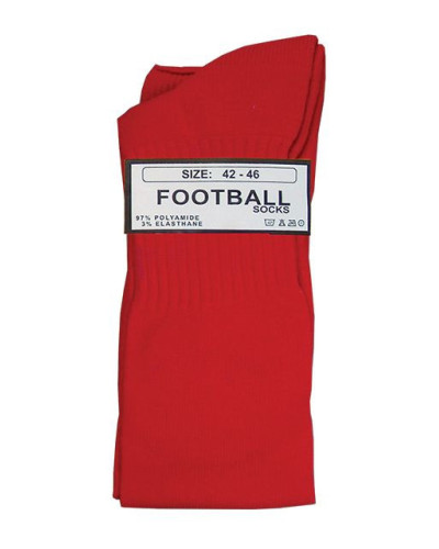 Chaussettes hautes Foot Socks Rouge  Couleur principale:Rouge